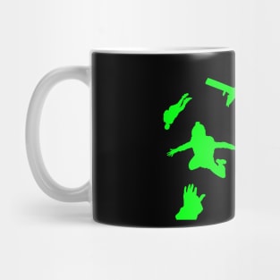 Skydiving, Skydive, Freefly, Parachute, Flying Mug